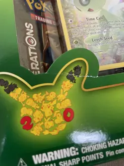 Pokemon TCG Celebi Generations Collection 20th Anniversary SEALED - Image 3