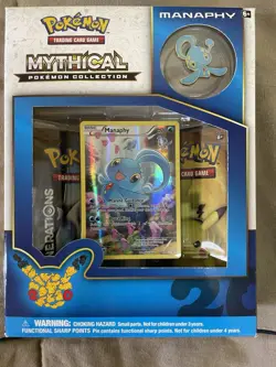 Pokemon TCG Manaphy Generations Collection 20th Anniversary SEALED - Image 1