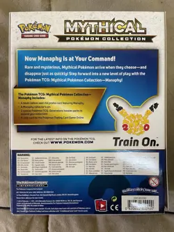 Pokemon TCG Manaphy Generations Collection 20th Anniversary SEALED - Image 2