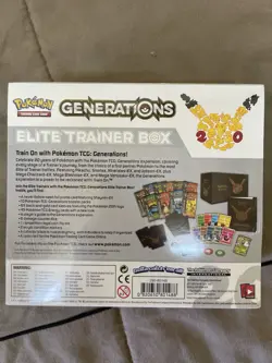 Pokemon TCG Elite Trainer Box Generations Collection 20th Anniversary SEALED - Image 2