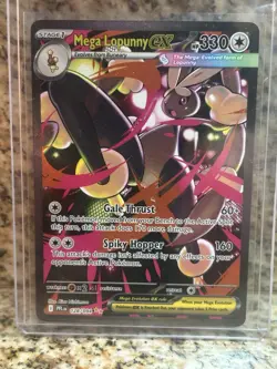 Pokemon Mega Lopunny ex 128/094 Special Illustration RareMe02:Phantasmal Flames - Image 1
