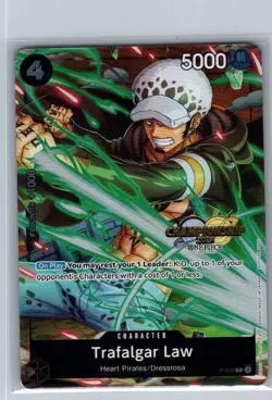 Trafalgar Law (CS 2024 Event Pack) P-038 English - One Piece Card - NM - Image 1