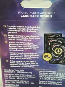 2x Disney Lorcana Card Sleeves Card Back (65Ct) Ravensburger New Sealed - Image 5