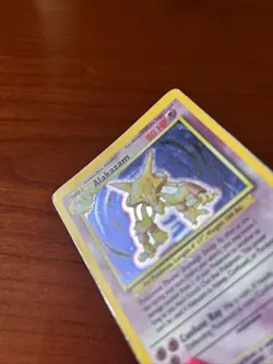 Pokemon TCG 1999 Base Set Evolution Rare Holo Alakazam Abra Kadabra WOTC Cards - Image 5