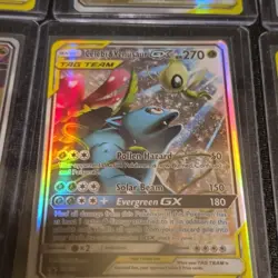 Pokemon GX Tag Team Holo Card Lot - Naganadel & Guzzlord, Celebi & Venusaur (6) - Image 3