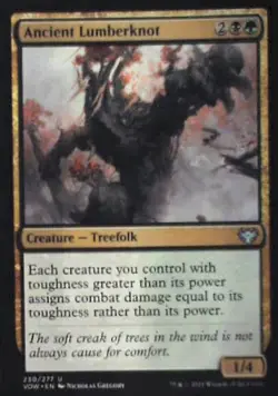 Ancient Lumberknot - Innistrad: Crimson Vow: #230, Magic: The Gathering Nm C270 - Image 1