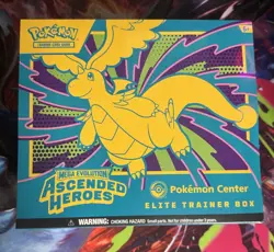 Pokemon Ascended Heroes Pokemon Center Exclusive ETB- New In Hand - Image 1