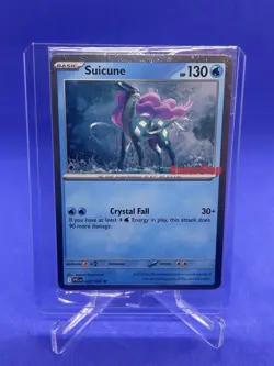 Suicune GameStop Sealed Promo 26/94 Pokemon TCG Mega Evolution Phantasmal Flames - Image 1