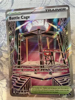 Pokemon TCG Battle Cage 116/094 Me02: Phantasmal Flames Full Art Trainer - Image 1