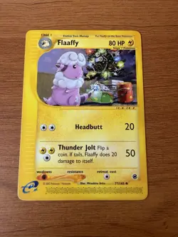 Flaaffy 077/165 Expedition Base Set Pokemon TCG Vintage - Image 1