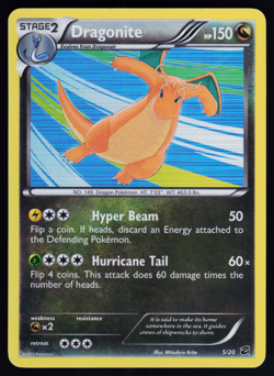 Dragonite 5/20 Pokemon Black & White Dragon Vault English Holo - Image 2
