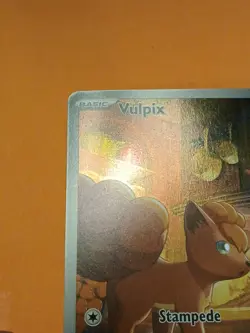 Pokemon Mega Evolution Base Set Vulpix 138/132 Illustration Rare - Image 4