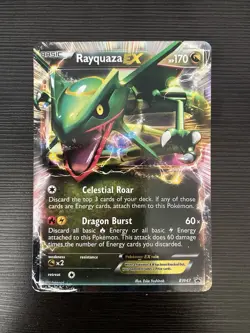 Rayquaza EX - BW47 - Pokemon Black & White Promo Ultra Rare Card LP/MP - Image 1