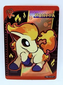 Pokemon Baby 151 Ponyta Special Doujin Kawaii Holo Illustration Art Card - Image 1