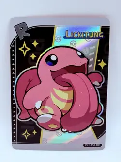 Pokemon Baby 151 Lickitung Special Doujin Kawaii Holo Illustration Art Card - Image 1