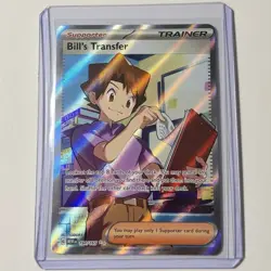 Pokemon Bill's Transfer Trainer Ultra Rare Holo 194/165 Sv151 English - Image 1