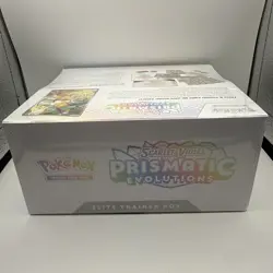 Pokemon Prismatic Evolutions Elite Trainer Box Eevee English TCG - Image 2