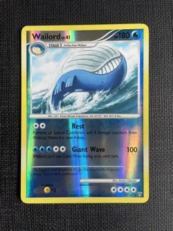 Pokemon TCG Wailord Supreme Victors 47/147 Reverse Holo Rare Near Mint - Image 1