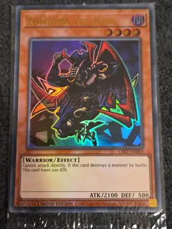YUGIOH! Zombyra the Dark LART-EN059 LOST ART Ultra Rare NM Sealed - Image 1