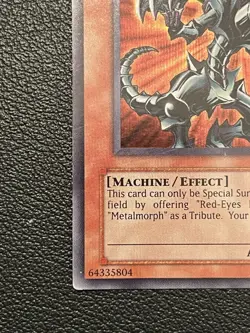 Red-Eyes Black Metal Dragon FMR-001 Forbidden Memories Secret Rare LP Yu-Gi-Oh - Image 5