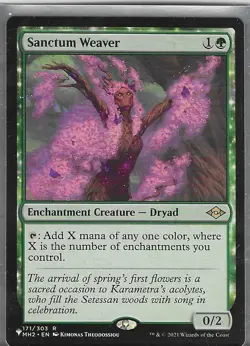 Sanctum Weaver #171 R -NM - Magic the Gathering - Regular - MTG - Image 1