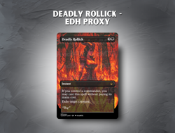 Deadly Rollick - Custom Magic: The Gathering Card - Image 1