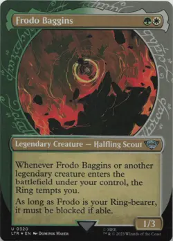 Frodo Baggins (Showcase) - FOIL - U Universes Beyond: The Lord of the Rings: Tal - Image 1