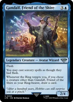 MTG Gandalf, Friend of the Shire #50 LTR - Image 1