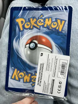 Pokemon TCG Promo Oversized Card - Pikachu at the Museum (Sealed) - UK ⭐ - Image 2