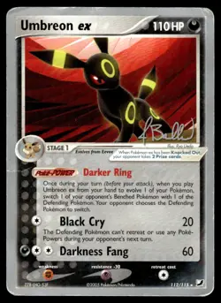 Umbreon ex #112 - Rare - Pokemon World Championships - See Photo for Condition - Image 1