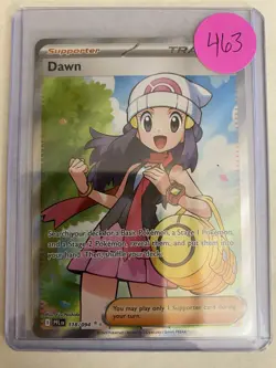 Pokemon TCG Dawn 118/094 Ultra Rare Full Art Holo Trainer Me02 Phantasmal Flames - Image 3