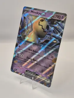 Mimikyu EX - SVP004 Black Star Promo Card Half Art Ultra Rare Pokemon Card NM - Image 2