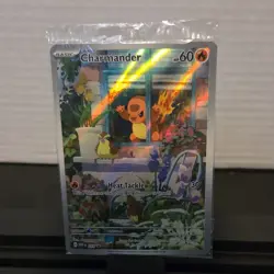 Pokemon Charmander 043/SV-P SvP Scarlet & Violet Promo Holo Basic 60 HP Card - Image 2