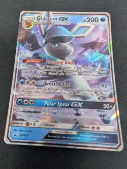 Glaceon GX SM147 SM Promos - Pokemon Card - NM - Image 4