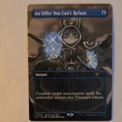 Magic: The Gathering NM An Offer You Can't Refuse Secret Lair Play Blue Instant - Image 1