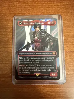 Clive, Ifrit's Dominant (Borderless) (Surge Foil) (0530) Final Fantasy Foil - Image 1