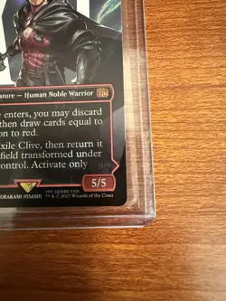 Clive, Ifrit's Dominant (Borderless) (Surge Foil) (0530) Final Fantasy Foil - Image 5