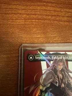 Sephiroth, Fabled SOLDIER (0382) (Borderless) Final Fantasy Foil - Image 2
