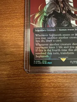 Sephiroth, Fabled SOLDIER (0382) (Borderless) Final Fantasy Foil - Image 4