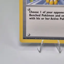 Gust of Wind 93/102 Common Base Set 2000 Pokemon Card - NM - Image 5