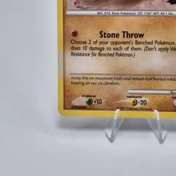 Geodude - 84/123 - Common - Mysterious Treasures Pokemon Card - NM - Image 4