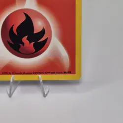 Fire Energy 98/102 - Pokemon Card Base Set Vintage 2000 Common NM - Image 4