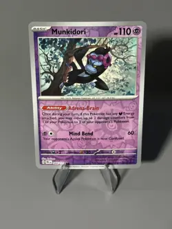 Munkidori 044/131 2025 Scarlet & Violet Prismatic Evolutions Rare Reverse Holo - Image 1