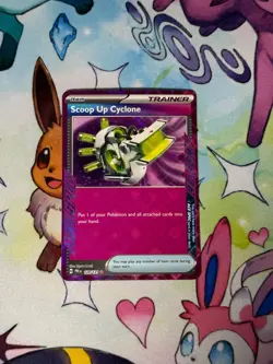 Scoop Up Cyclone 128/131 Prismatic Evolutions Ace Spec NM Pokemon English - Image 1