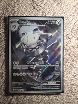 Steelix 150/132 Illustration Rare Pokemon TCG Mega Evolution - Image 1