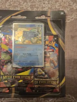 Pokemon TCG Mega Evolution Base Set 3-Pack Blister |Golduck |BRAND NEW SEALED - Image 3