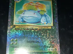 2002 Pokemon Legendary Collection Venusaur Reverse Holo Foil 18/110 - HP Damage - Image 4