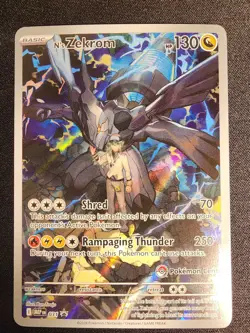 Pokemon Ascended Heroes N's Zekrom 031 Pokemon Center ETB Stamped Promo NM - Image 1