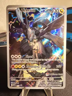 Pokemon Ascended Heroes N's Zekrom 031 Pokemon Center ETB Stamped Promo NM - Image 2