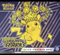 Pokemon TCG: Surging Sparks Elite Trainer Box ETB Sealed - Image 1